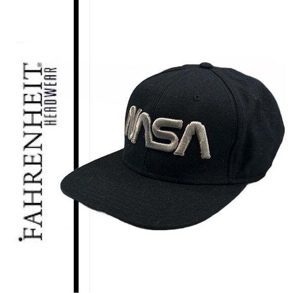 Fahrenheit Headwear NASA Snap Back Hat - Picture 1 of 2